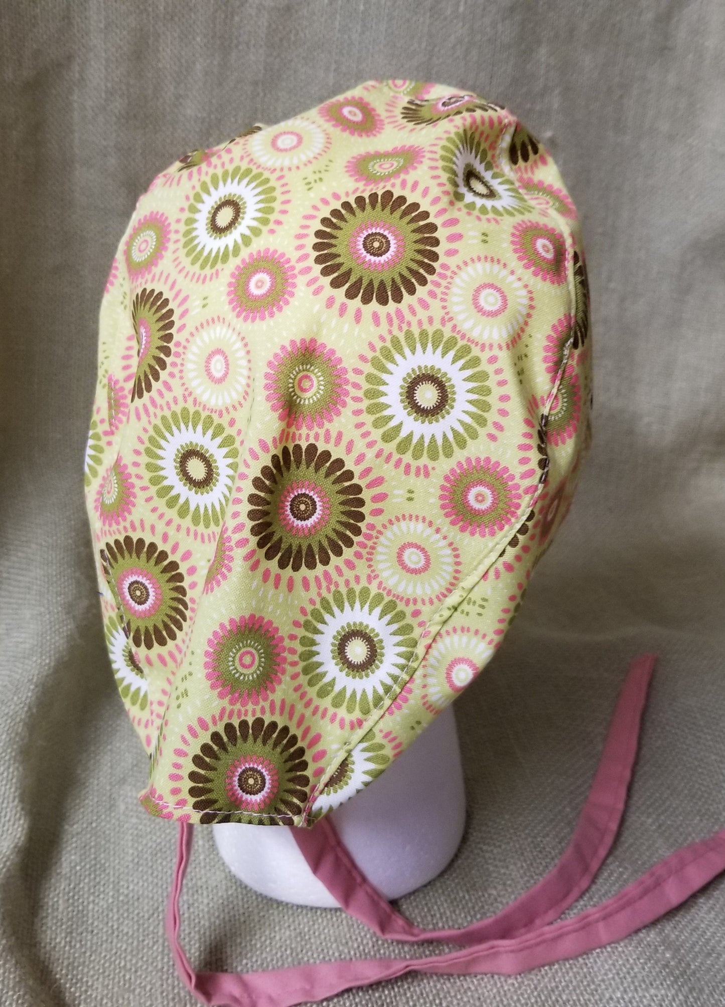 Green Medallion Surgical Medical Scrub Cap