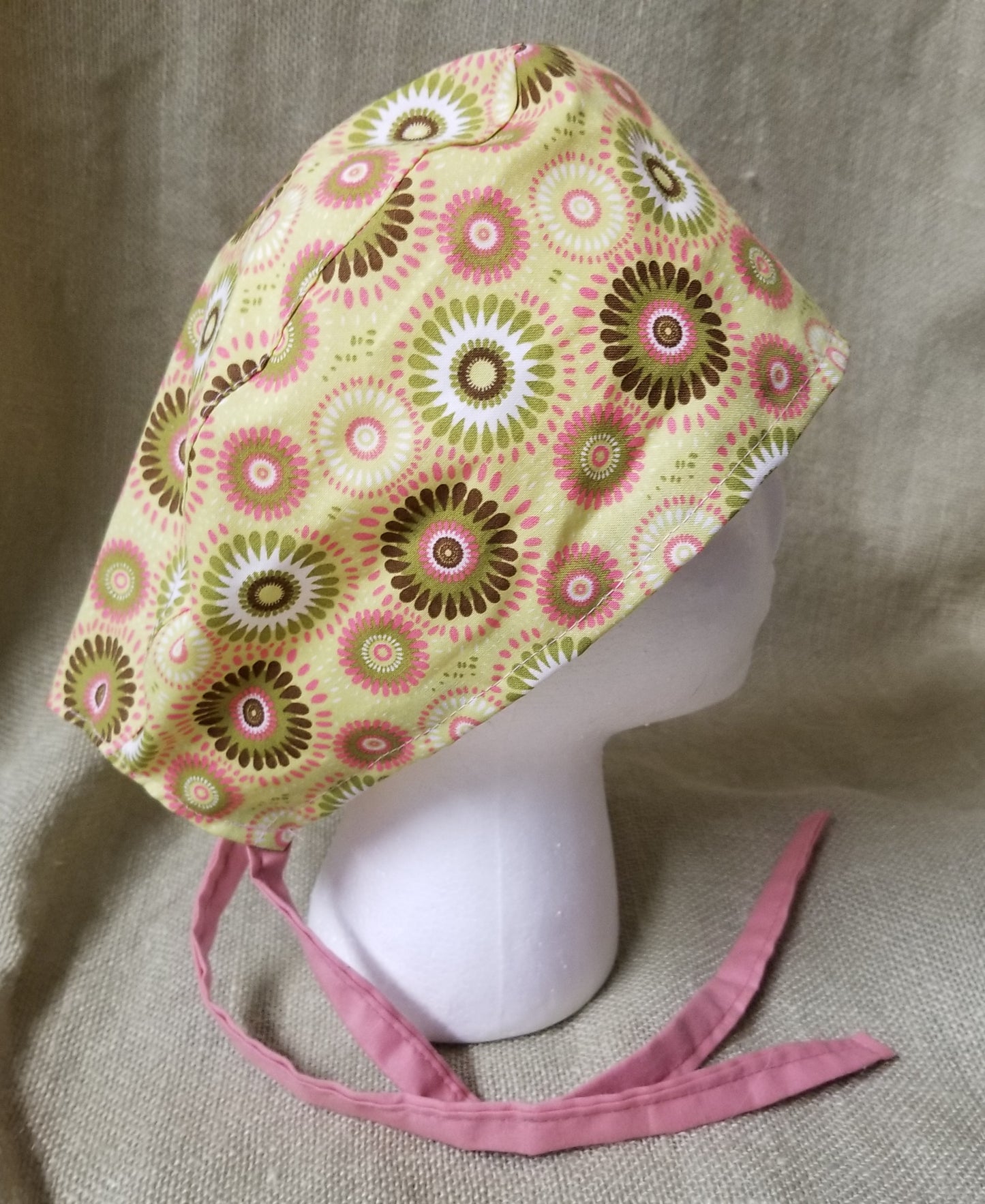 Green Medallion Surgical Medical Scrub Cap
