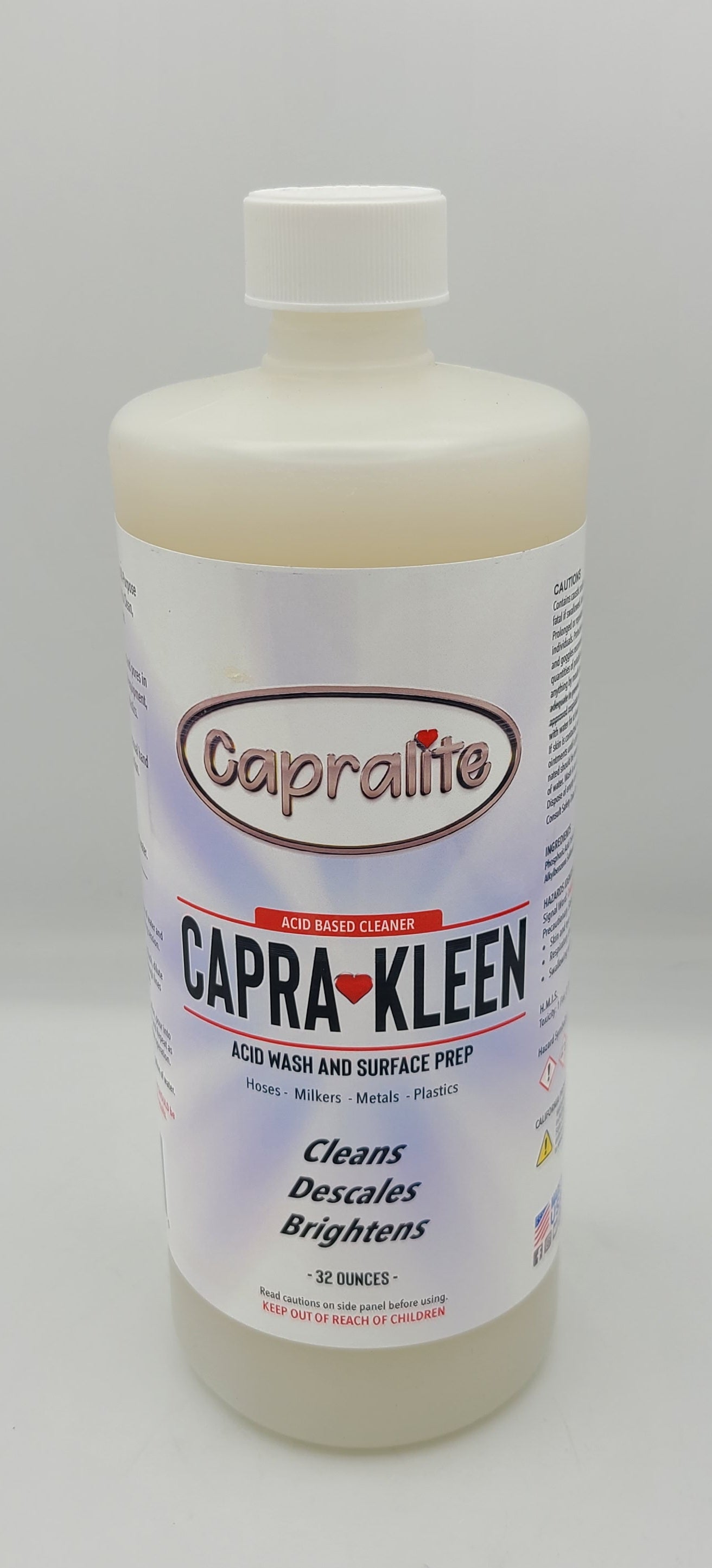 Capra-Kleen 32 oz Acid based Cleaner