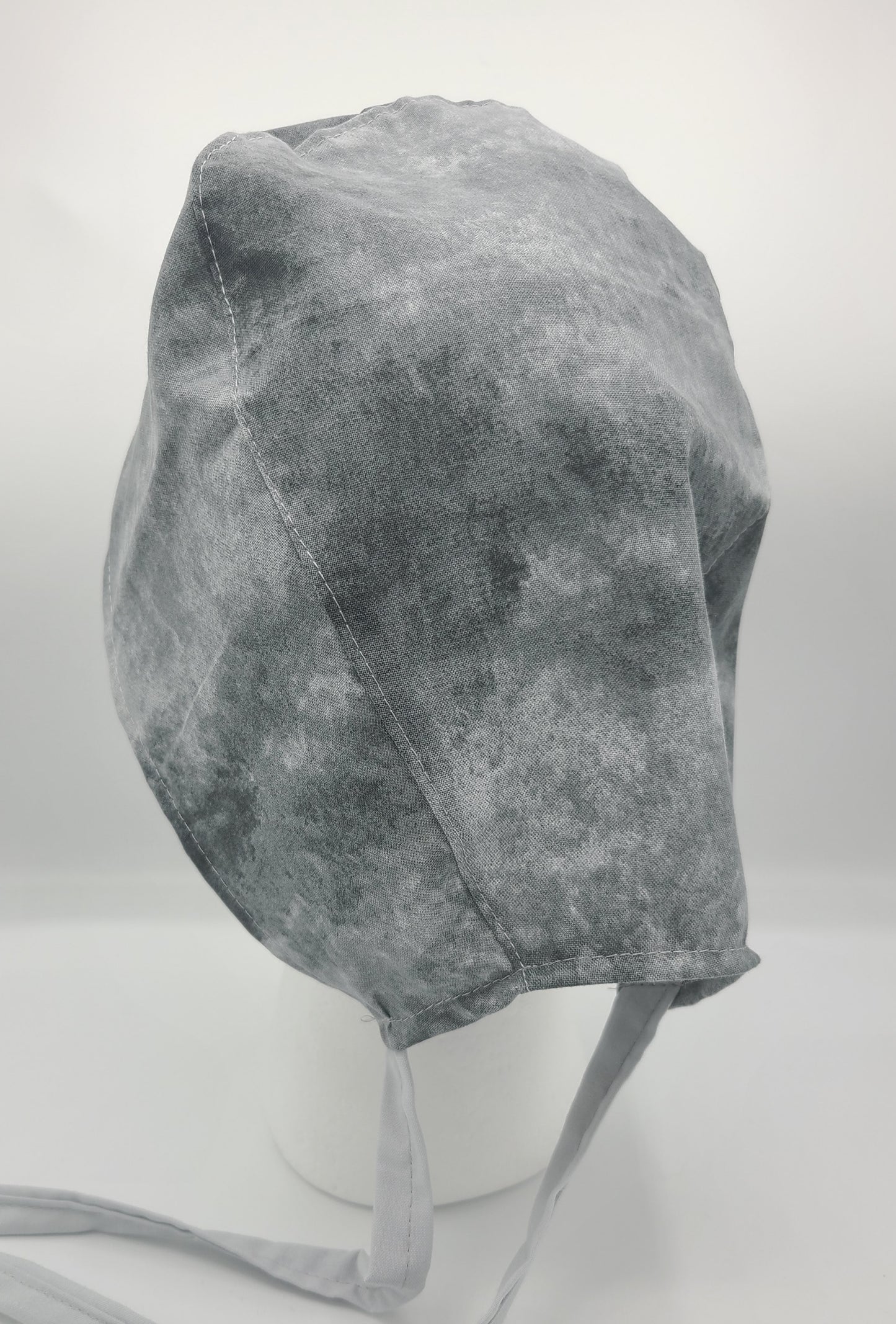 Grey Marble Surgical Medical Scrub Cap