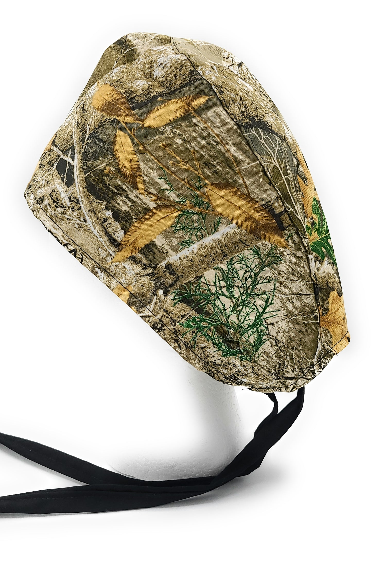 Woodland Camo Camouflage Surgical Medical Scrub Cap