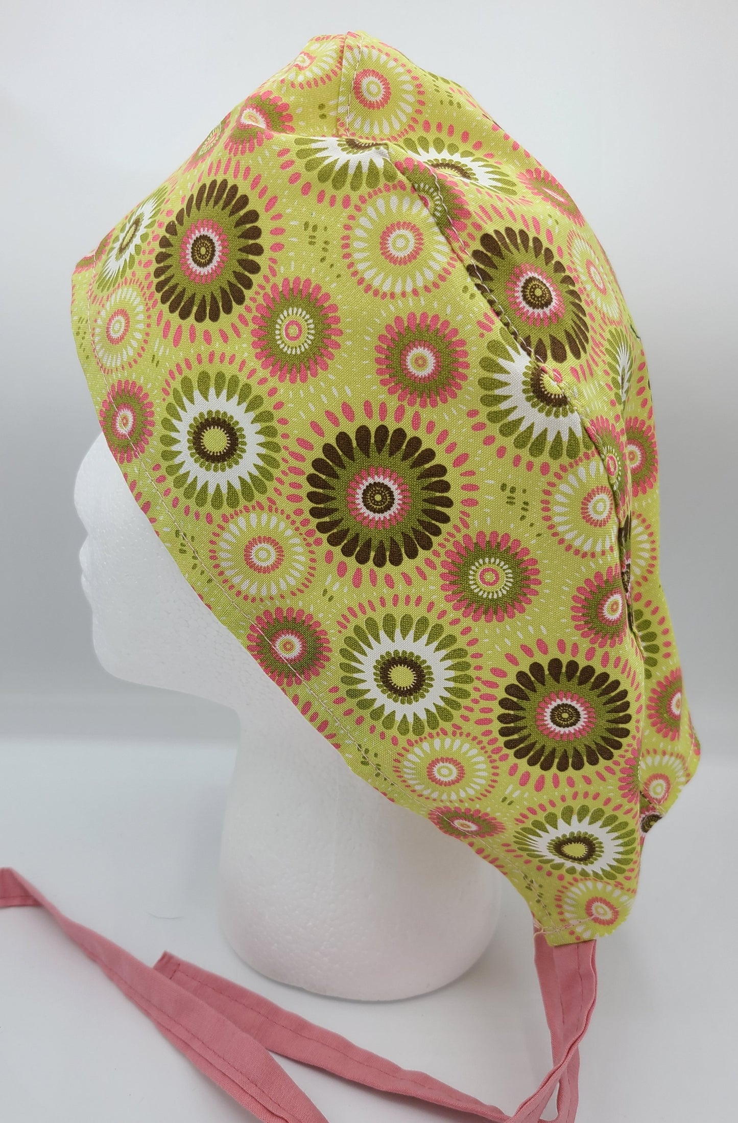 Green Medallion Surgical Medical Scrub Cap