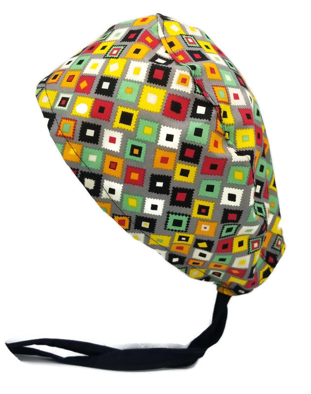 South Western Grey Surgical Medical Scrub Cap