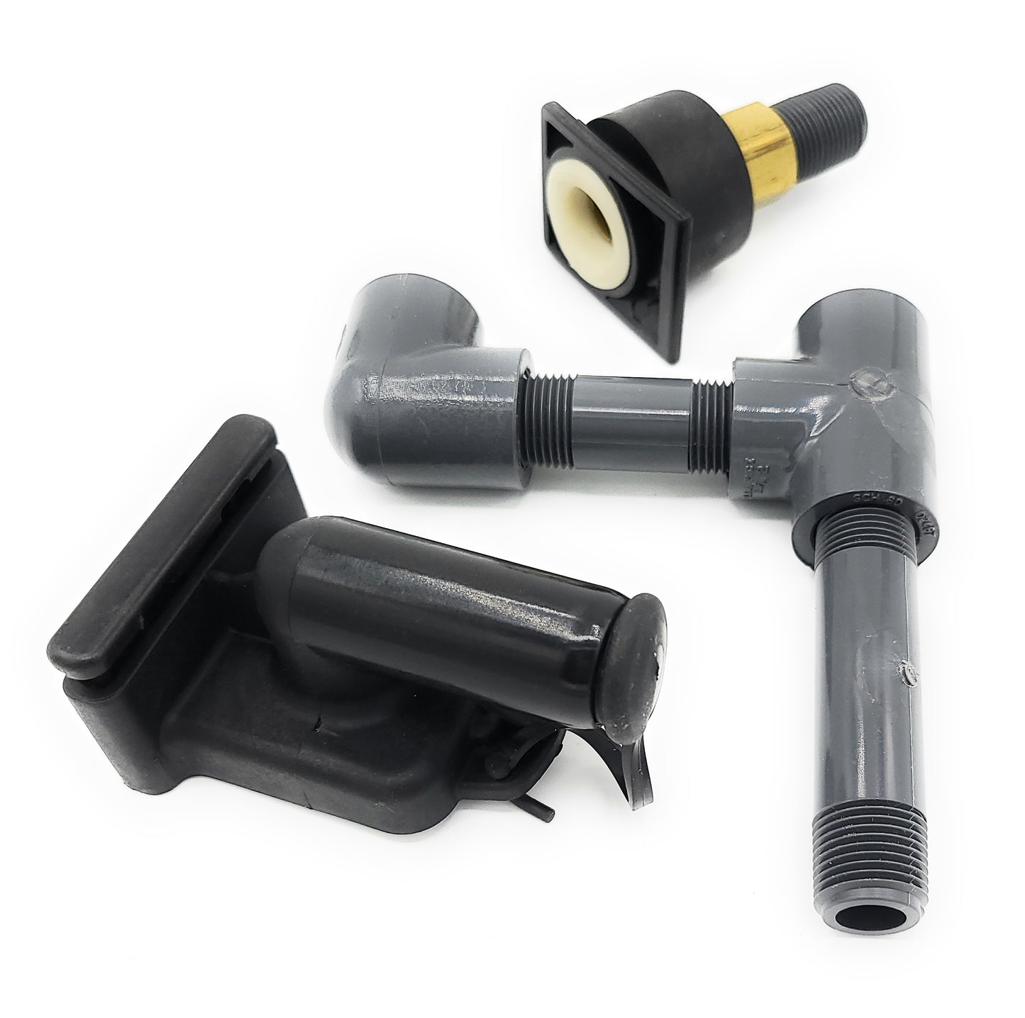 Lid to Base pulsator Conversion Kit (Clear Large Pail Lid)