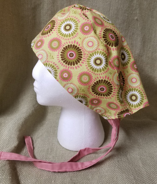 Green Medallion Surgical Medical Scrub Cap