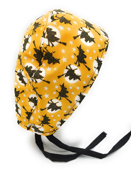 Halloween Witch Surgical Medical Scrub Cap