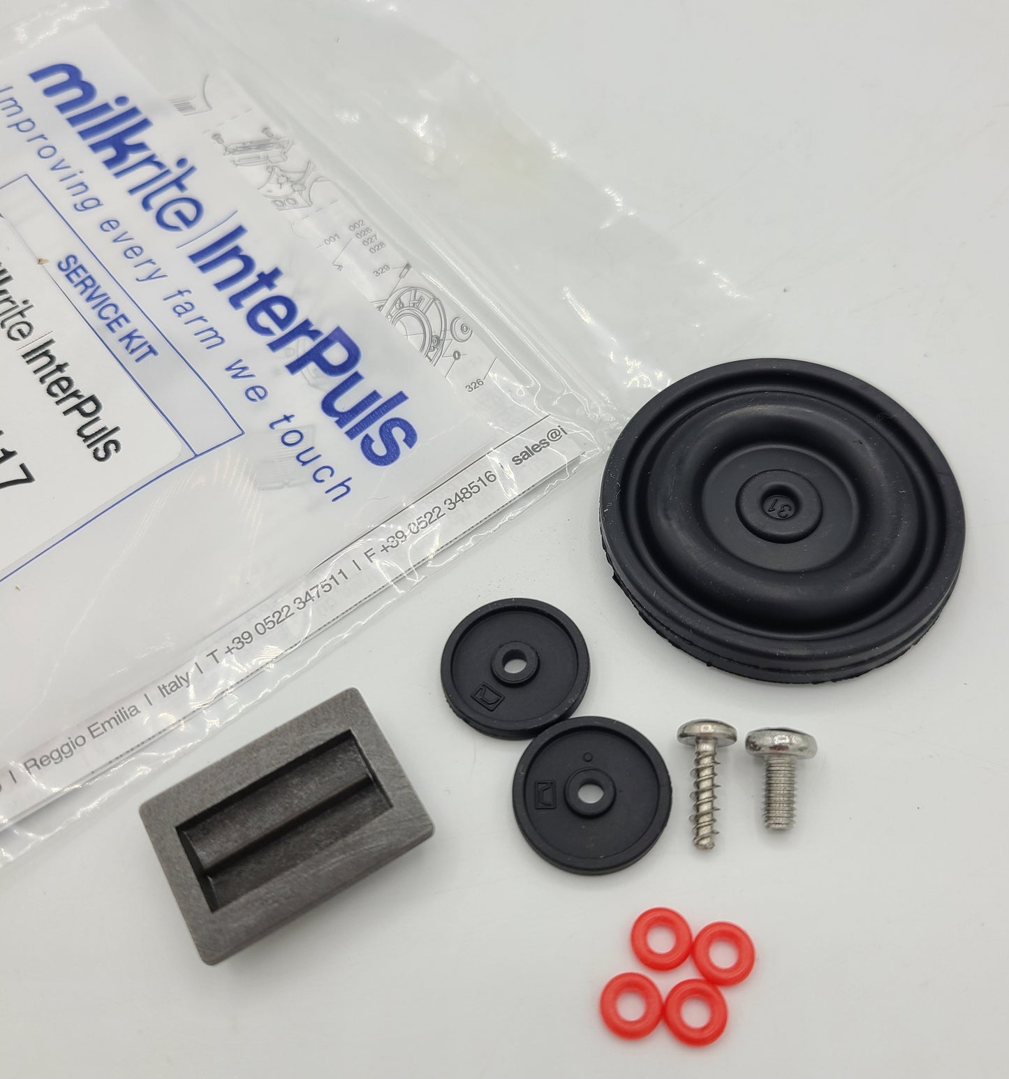 Interpuls L02 Air Pulsator Repair and Rebuild Kit