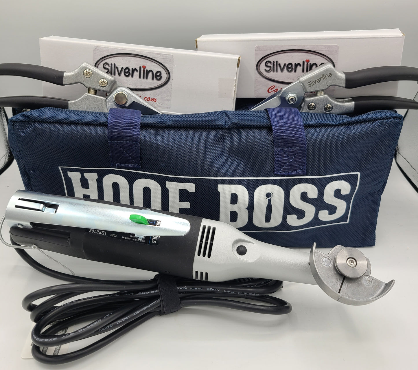 SILVERLINE & HOOF BOSS Basic Goat Hoof Care/ Trimming Set Bundle Plug-in Only