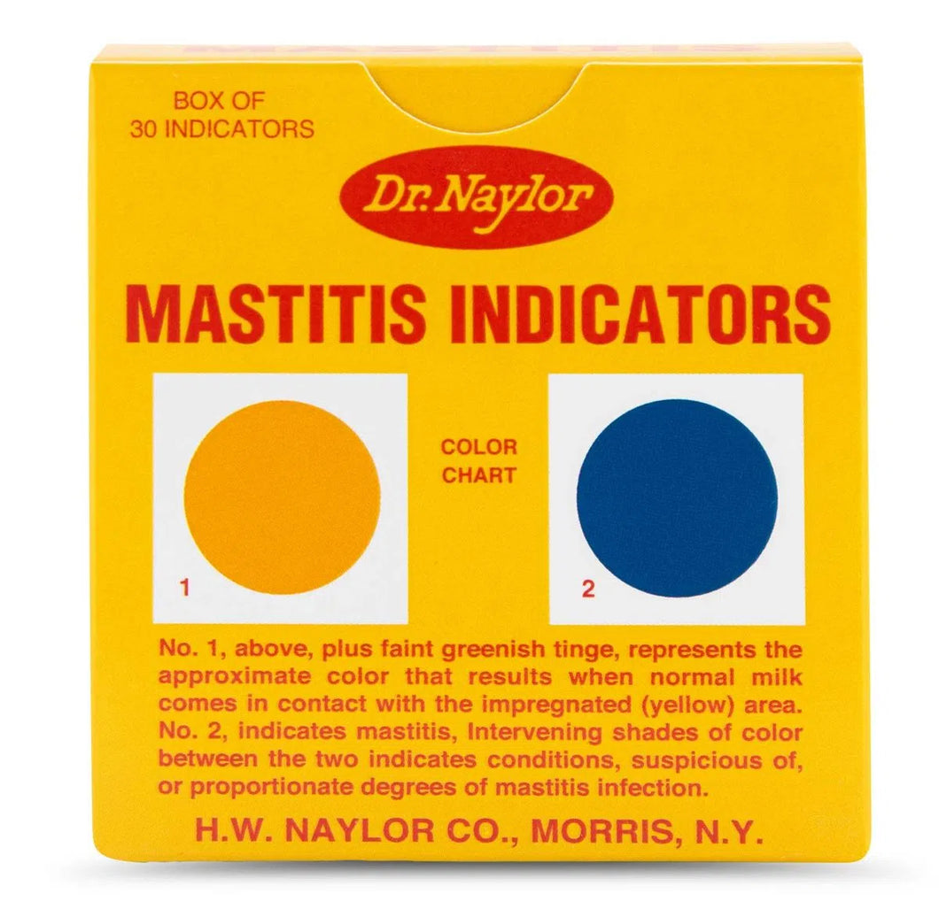 Dr. Naylor Mastitis Indicators
